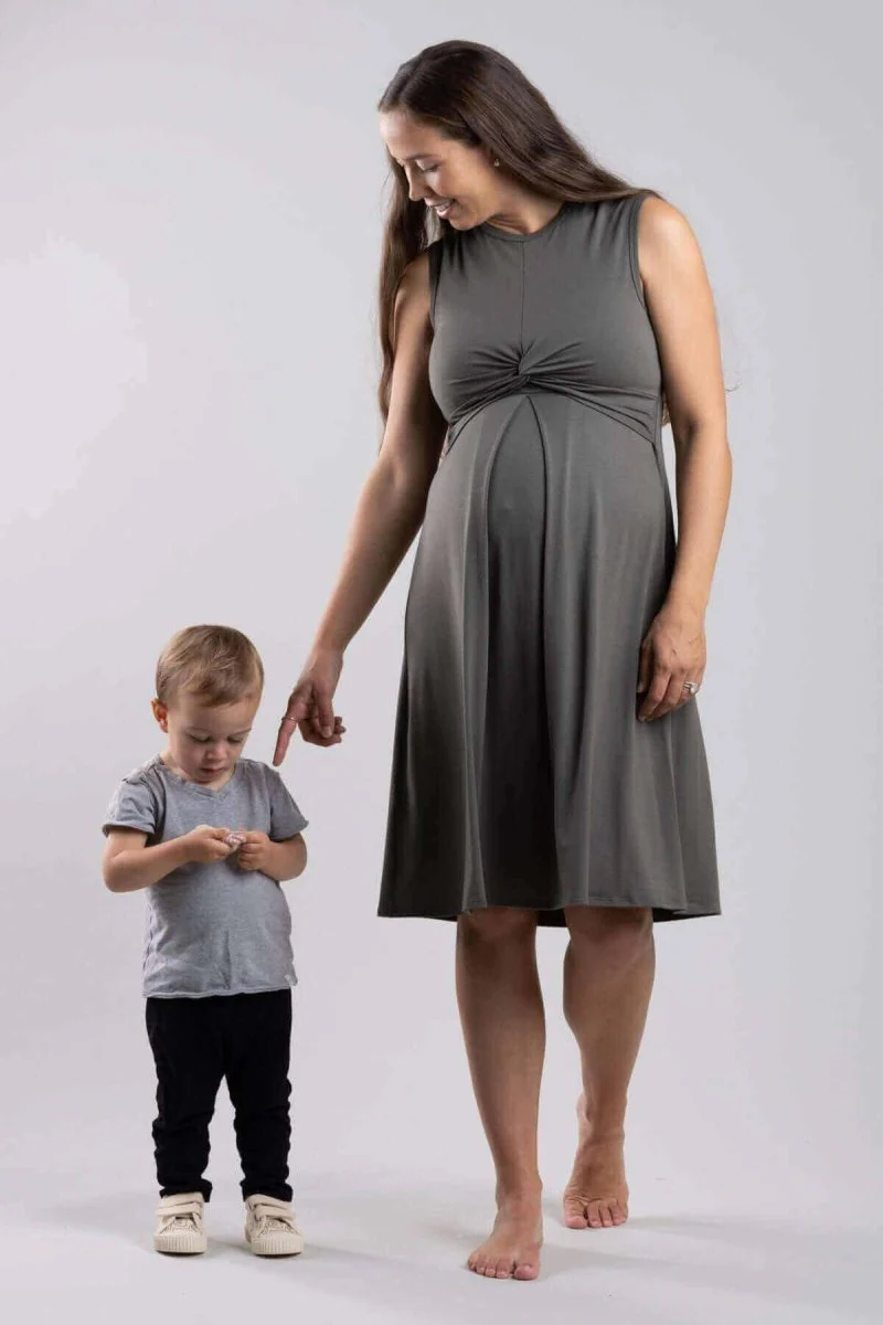 Debra Maternity & Nursing Dress - Image 4
