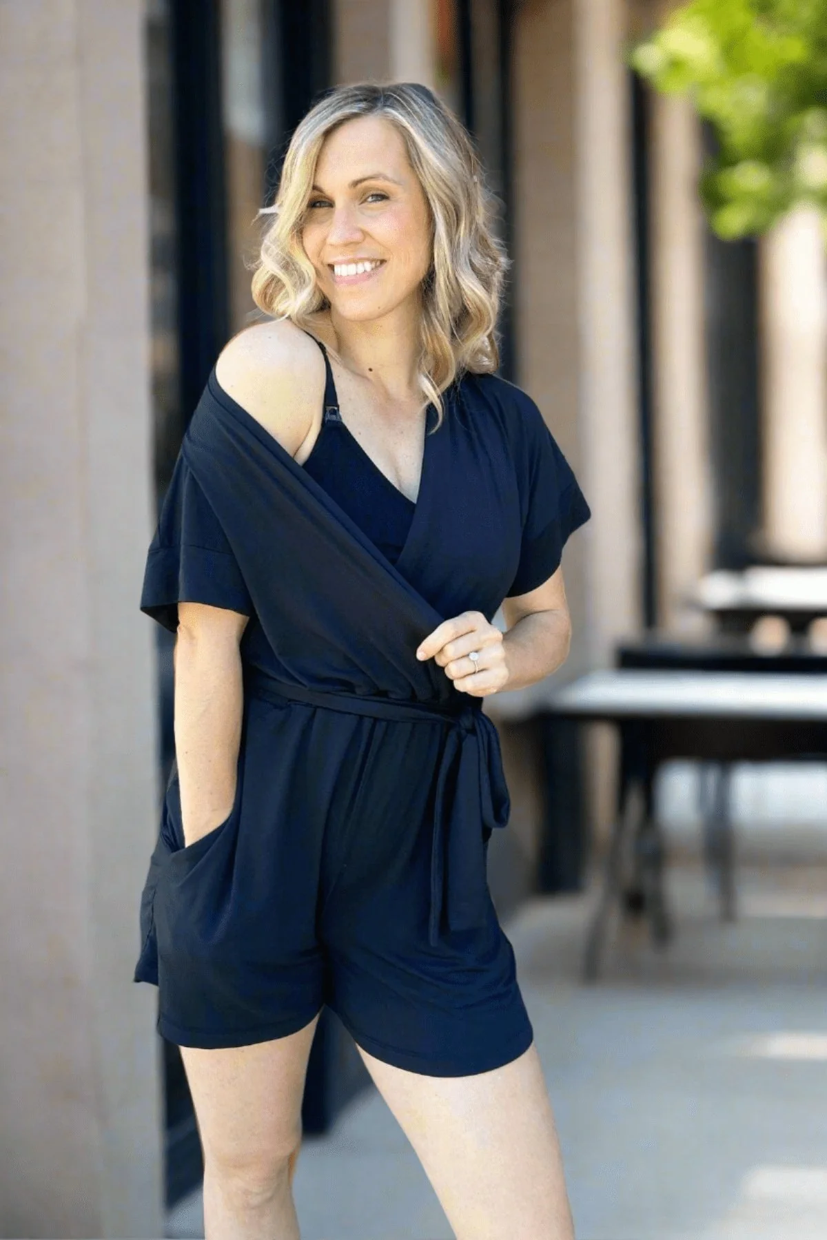 Emilia Nursing Romper - Image 10