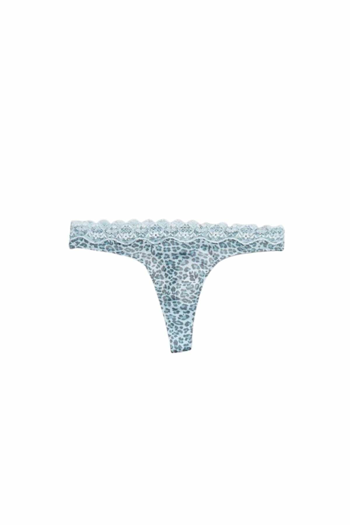 Lace Trim Postpartum Mesh Recovery Underwear - Image 4