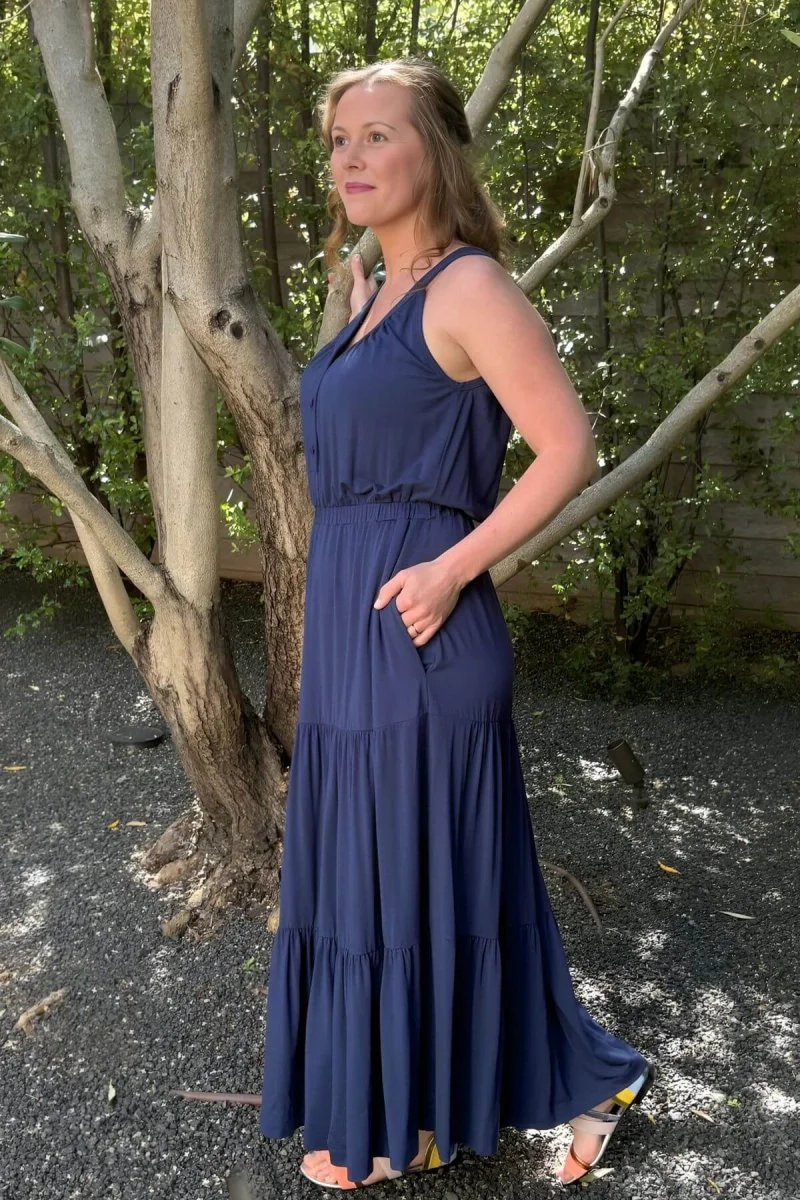 Lark Maternity & Nursing Maxi Dress - Image 3