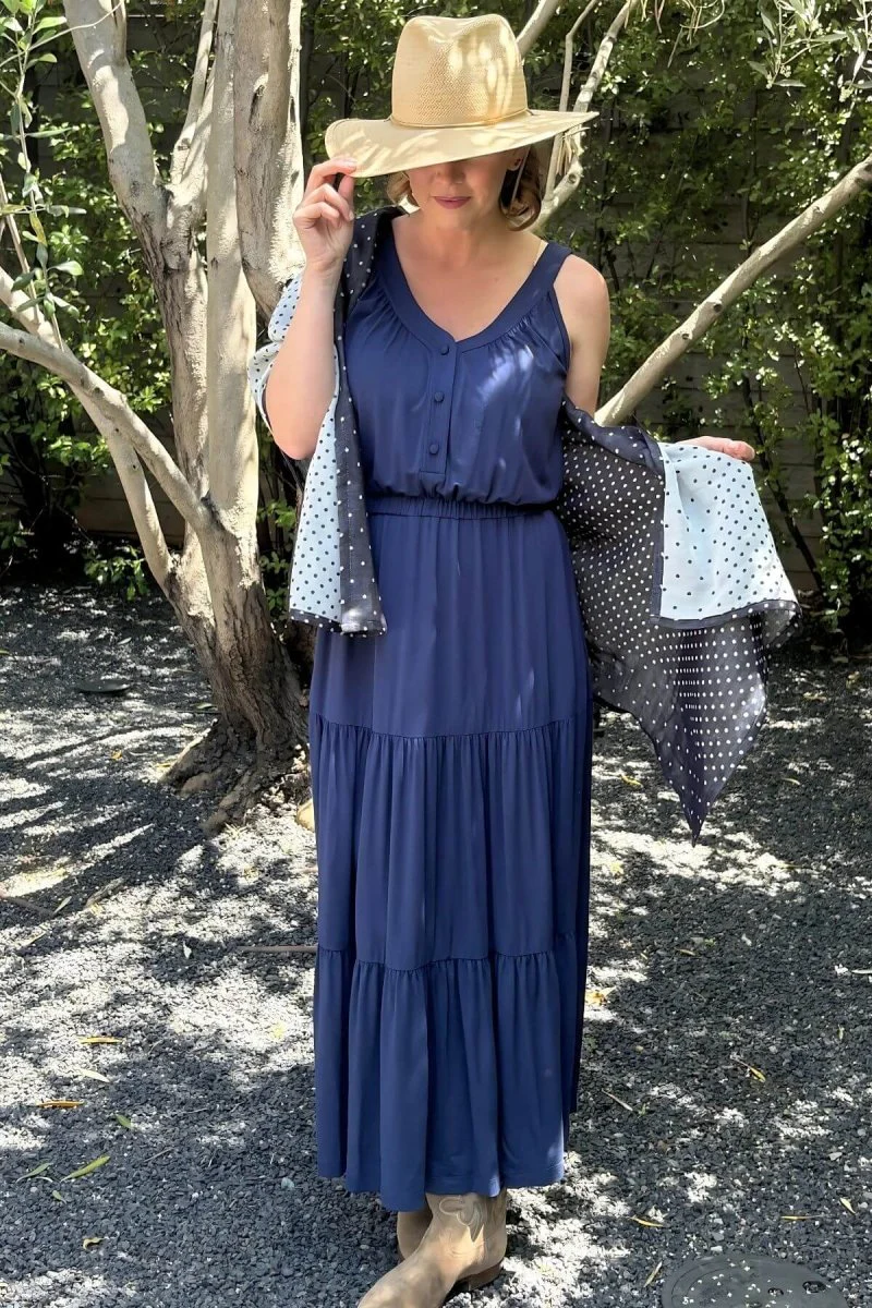Lark Maternity & Nursing Maxi Dress - Image 4
