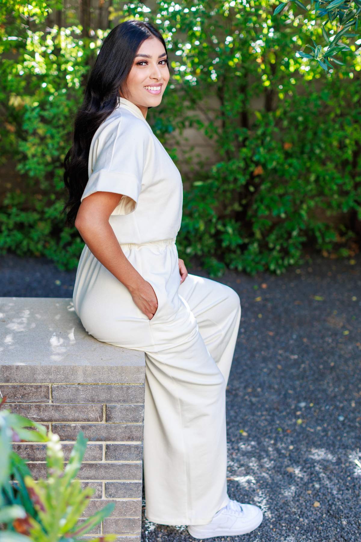 Mae Fleece Nursing Jumpsuit - Image 4