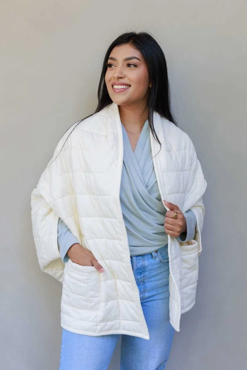 Mila Quilted Wrap - Image 16