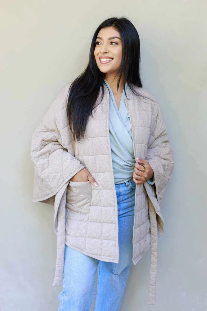 Scarlett Quilted Swing Jacket - Image 11