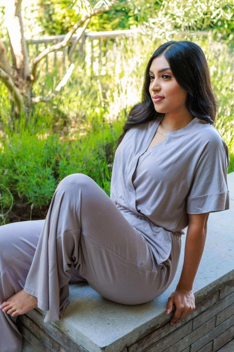 Suzanne Jersey Nursing Jumpsuit - Image 20