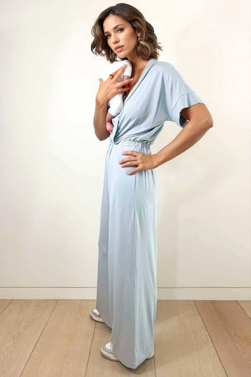Suzanne Jersey Nursing Jumpsuit - Image 6