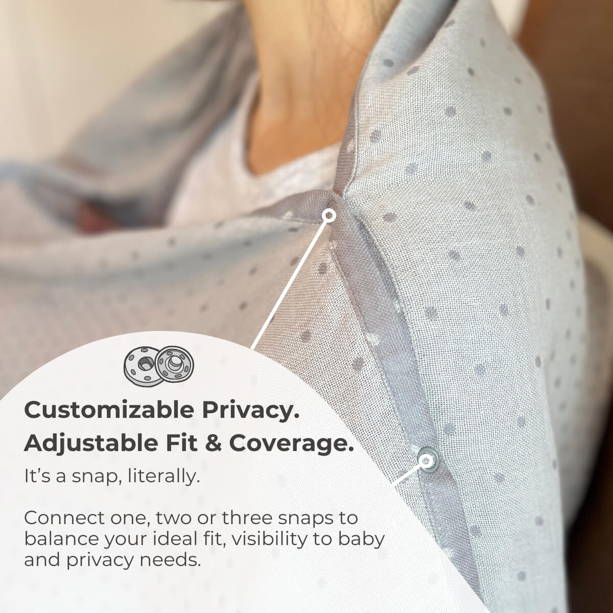 The Haven™ 100% Cotton 7-in-1 Nursing Cover - Image 22