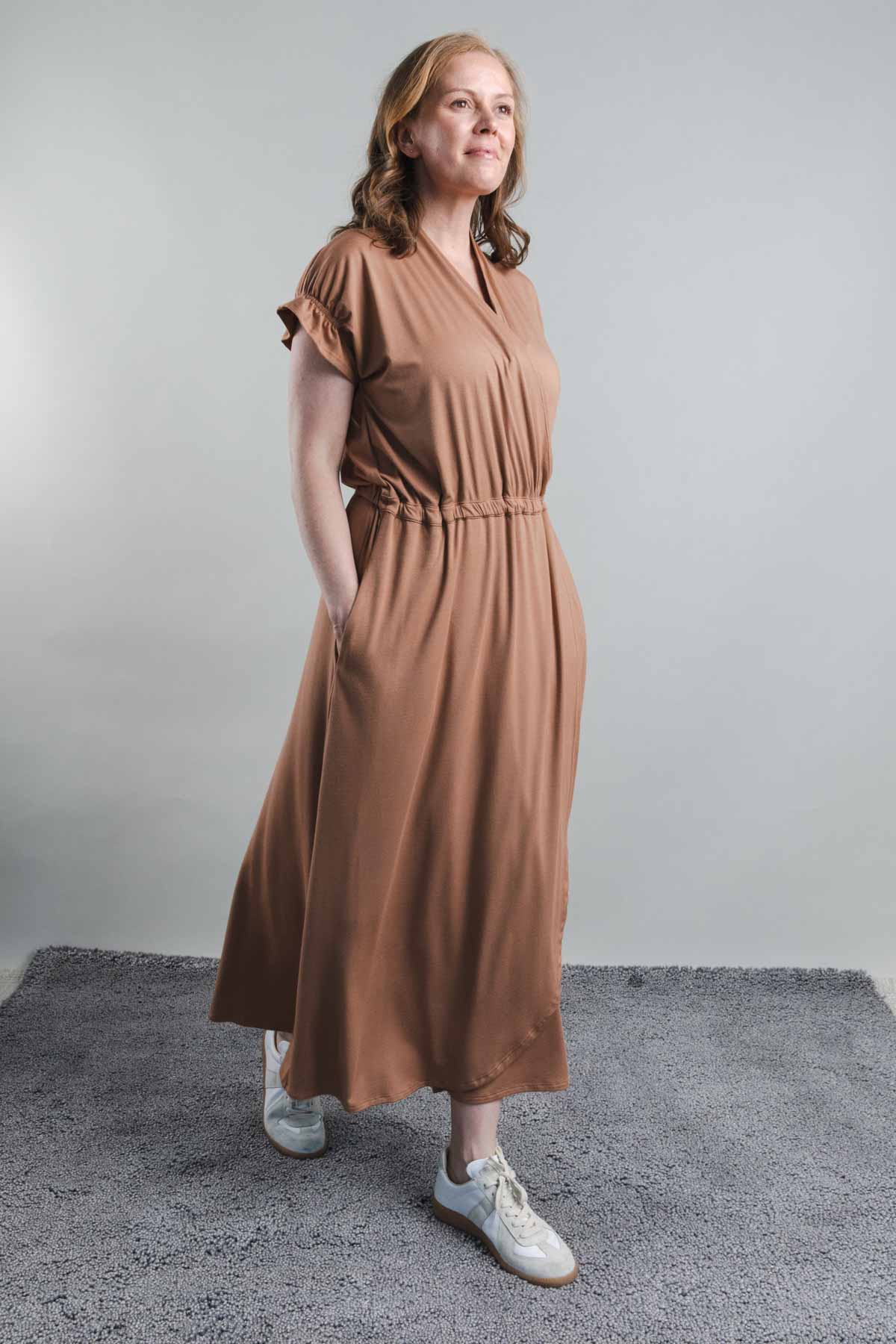 Vivian Maternity & Nursing Maxi Dress - Image 6