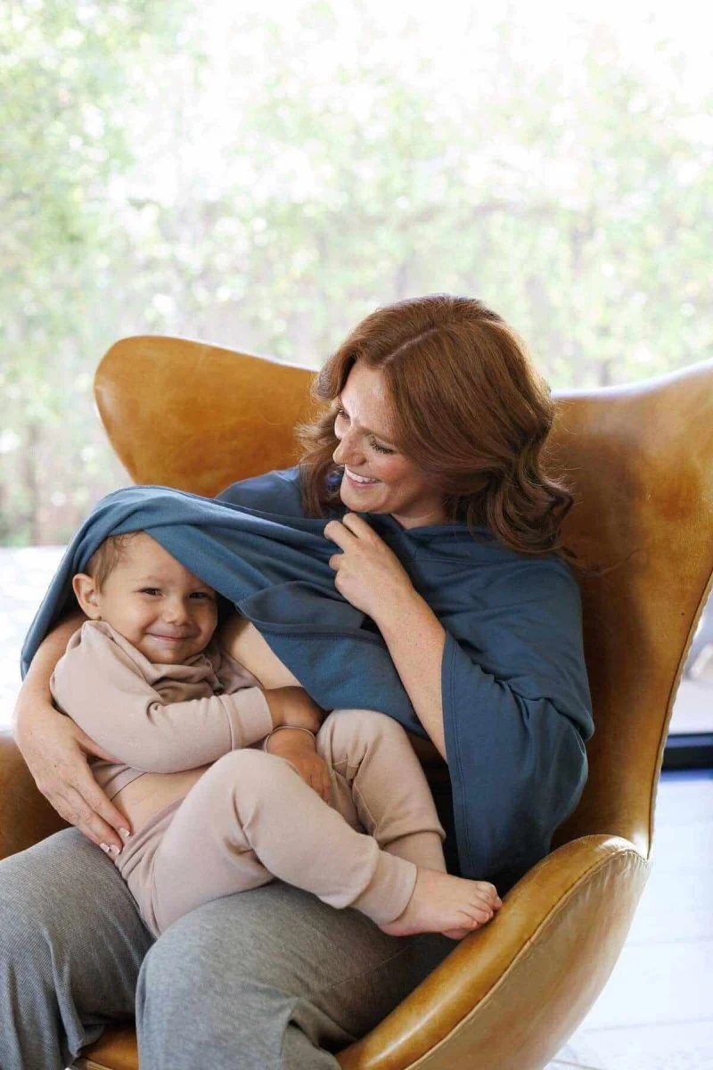 Zoe Fleece Hooded Poncho - Image 8